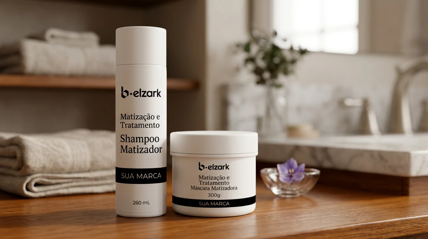 Belzark toning line with toning shampoo and toning mask